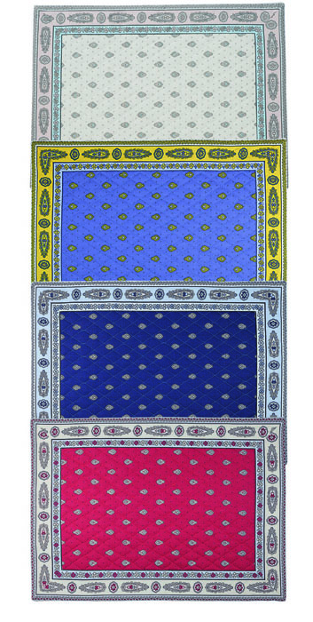 Provence bordered placemat (Marat d'Avignon / Bastide. 5 colors) - Click Image to Close